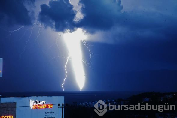 Bodrum'da gökyüzünde görsel şölen
