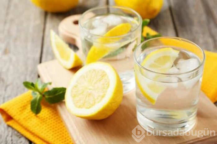 5 günde limonlu su ile zayıflayın!