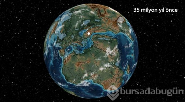 600 milyon yıl önce Türkiye dünyanın neresindeydi?
