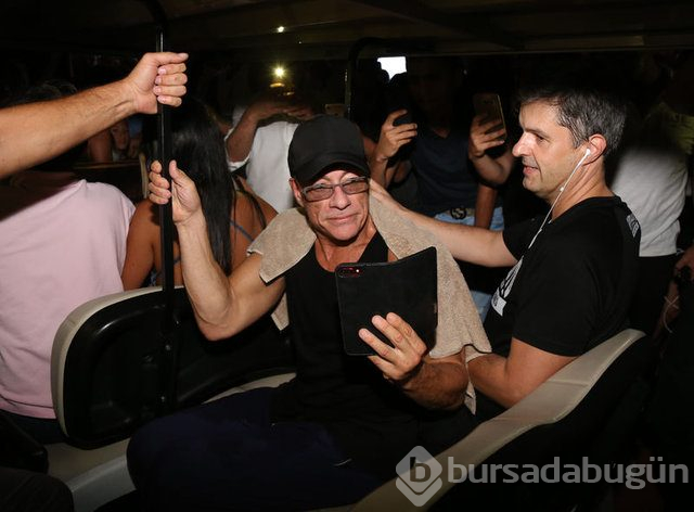 Dünyaca ünlü yıldız Jean Claude Van Damme, Bodrum'da
