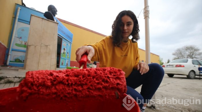 Çocukların "çifte bayram"ı için çalışıyorlar
