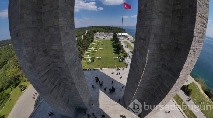 Gelibolu Tarihi Alanı'na "360 derece" kuş bakışı
