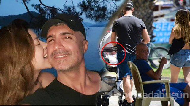 Özcan Deniz ile Feyza Aktan el ele
