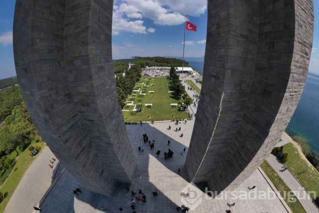  Gelibolu'ya '360 derece' kuş bakışı 