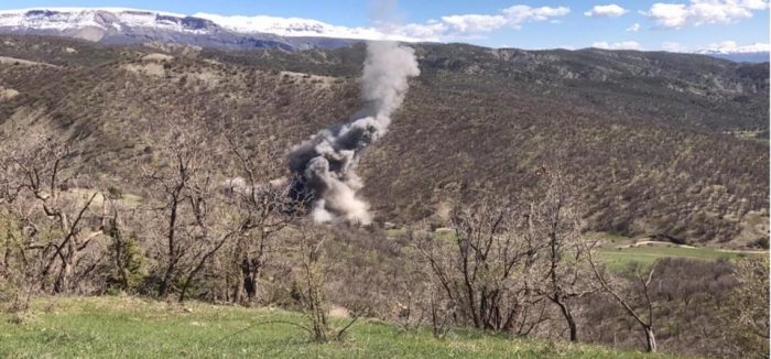  Şırnak'ta PKK'lı teröristlerin kullandığı 36 sığınak ve barınak imha edildi 