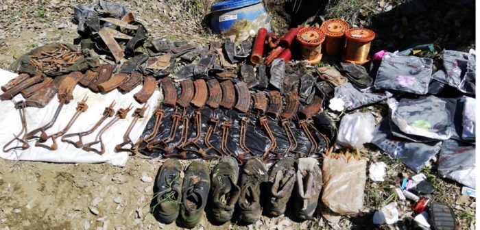  Şırnak'ta PKK'lı teröristlerin kullandığı 36 sığınak ve barınak imha edildi 