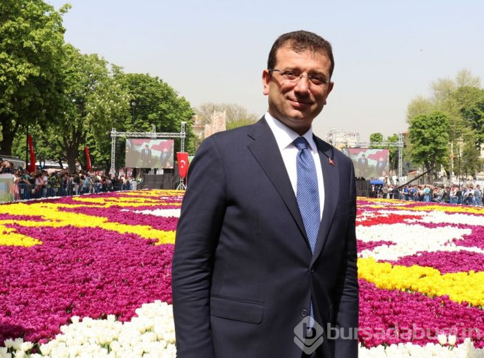  Sultanahmet'te dünyanın en büyük lale halısı 