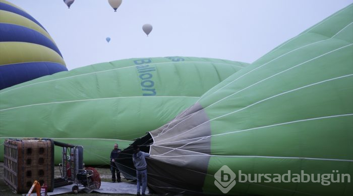 Balonlar, Kapadokya'ya masalsı bir güzellik katıyor
