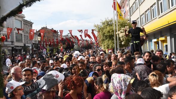  Edirne'de ciğer festivali! Akın ettiler 
