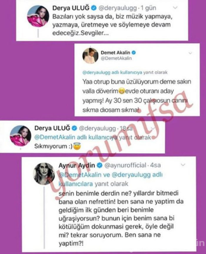  Demet Akalın: Ölseniz benden bileceksiniz 