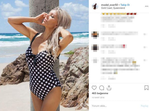 53 yaşındaki anne sosyal medyayı salladı!
