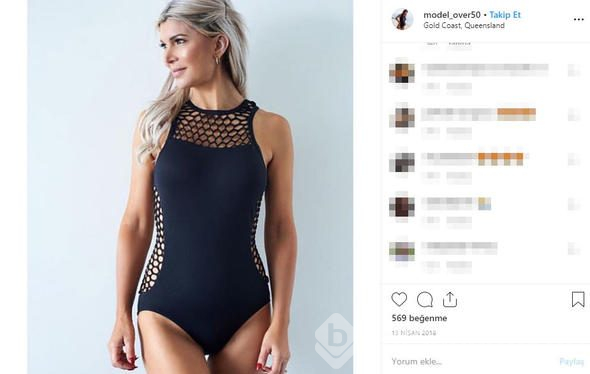 53 yaşındaki anne sosyal medyayı salladı!
