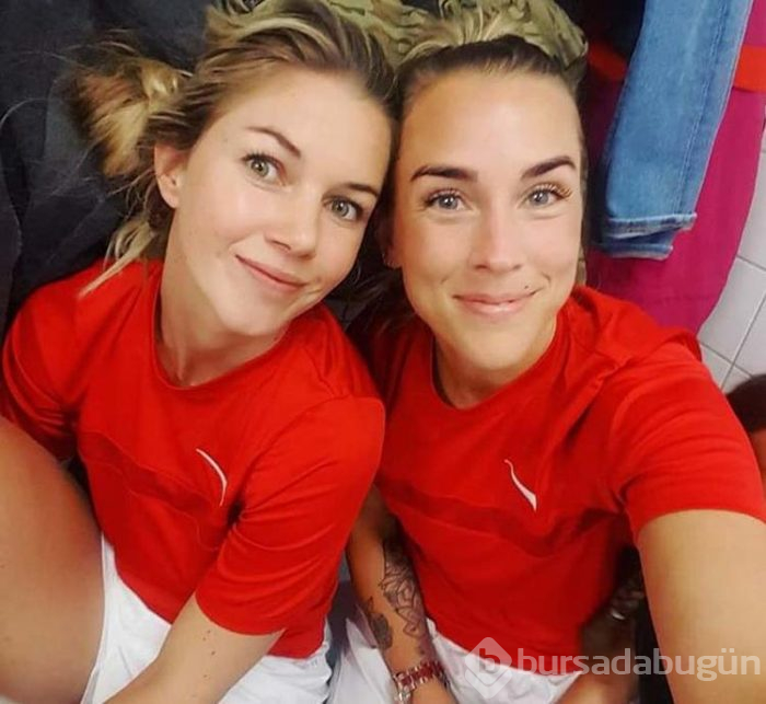 Hollandalı güzel kadın futbolcu Anouk Hoogendijk