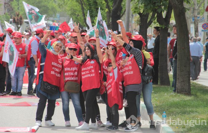 Bursa'dan 1 Mayıs görüntüleri