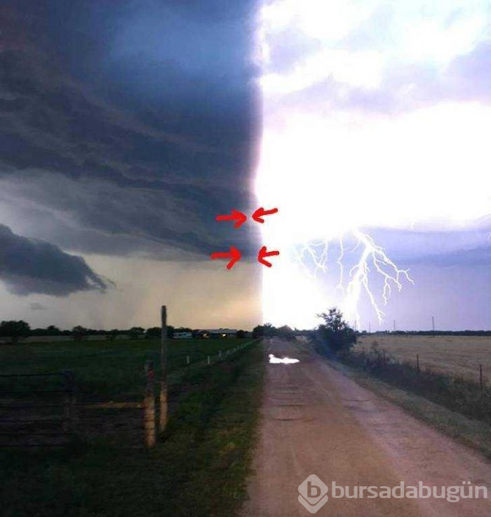 Görenlerin kafasını karıştıran fotoğraflar...
