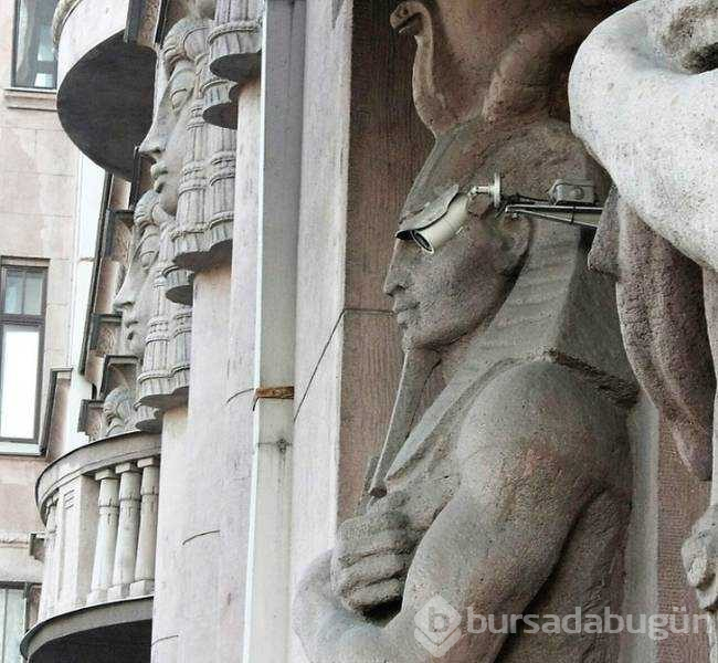 Görenlerin kafasını karıştıran fotoğraflar...
