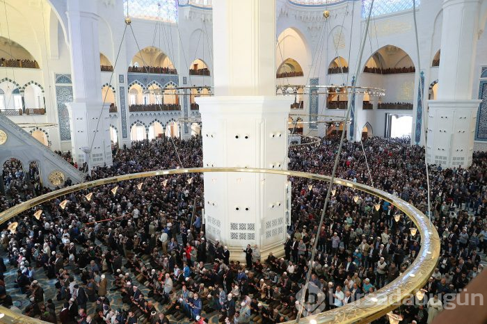 Büyük Çamlıca Camii'nde görkemli açılış