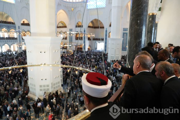 Büyük Çamlıca Camii'nde görkemli açılış