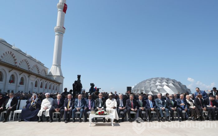 Büyük Çamlıca Camii'nde görkemli açılış