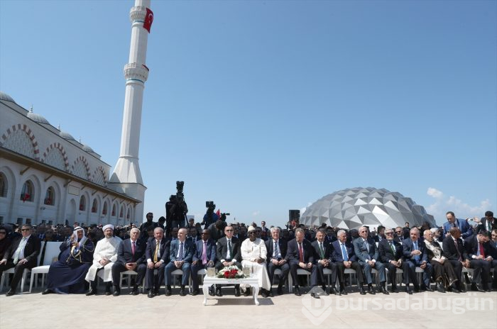 Büyük Çamlıca Camii'nde görkemli açılış