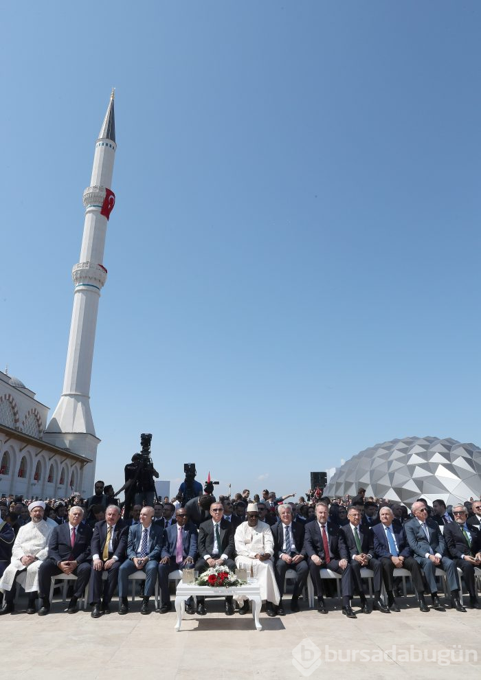 Büyük Çamlıca Camii'nde görkemli açılış