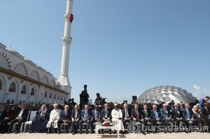 Büyük Çamlıca Camii'nde görkemli açılış