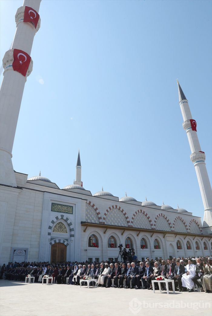Büyük Çamlıca Camii'nde görkemli açılış