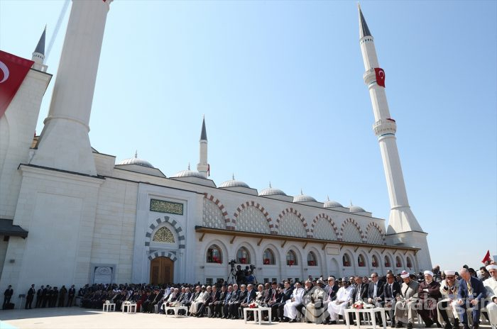 Büyük Çamlıca Camii'nde görkemli açılış
