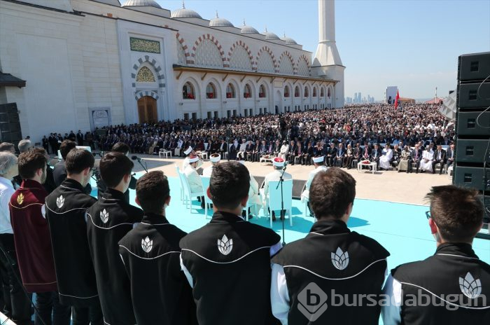Büyük Çamlıca Camii'nde görkemli açılış