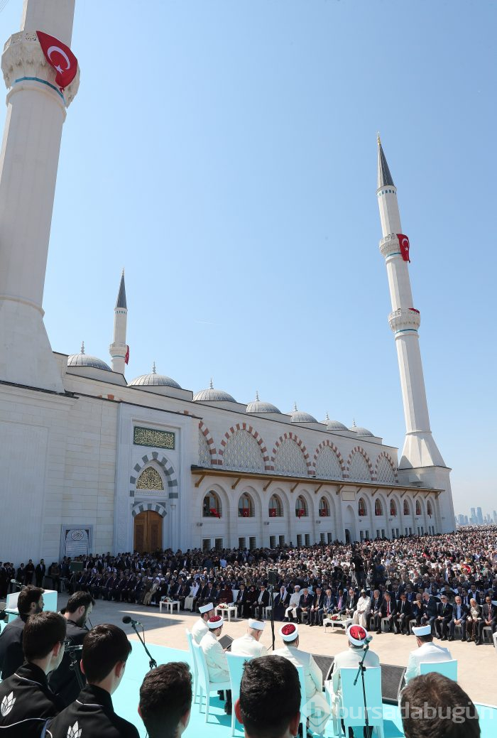 Büyük Çamlıca Camii'nde görkemli açılış