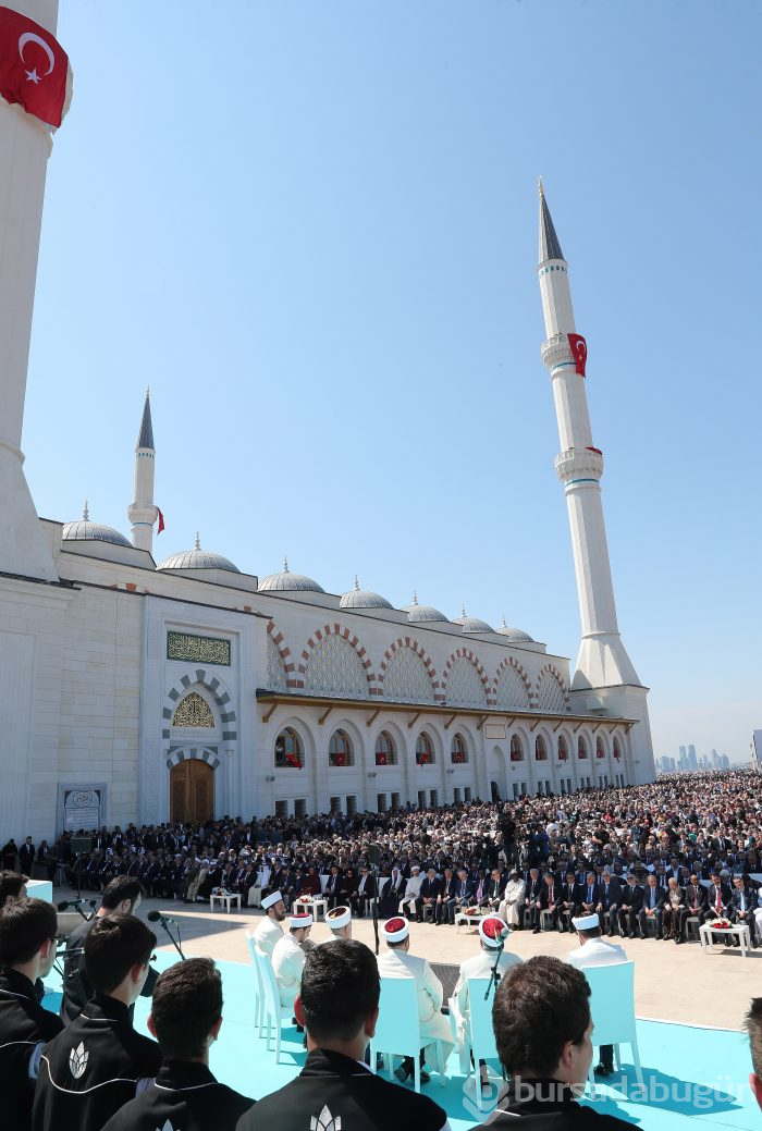 Büyük Çamlıca Camii'nde görkemli açılış