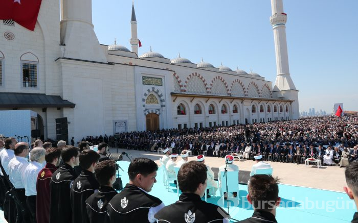 Büyük Çamlıca Camii'nde görkemli açılış