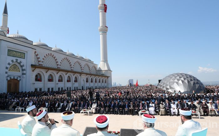 Büyük Çamlıca Camii'nde görkemli açılış