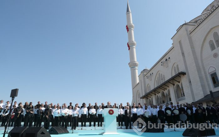 Büyük Çamlıca Camii'nde görkemli açılış