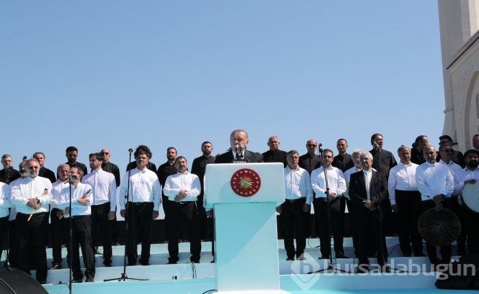 Büyük Çamlıca Camii'nde görkemli açılış