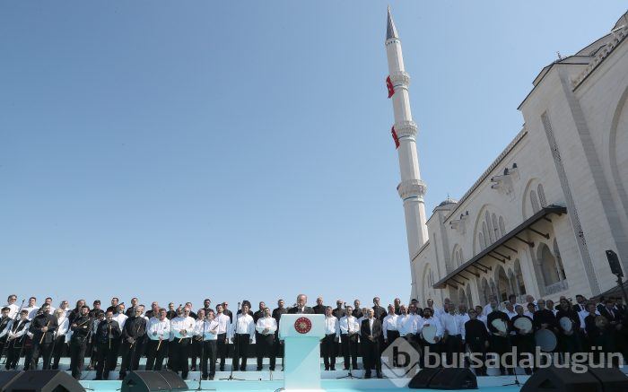 Büyük Çamlıca Camii'nde görkemli açılış