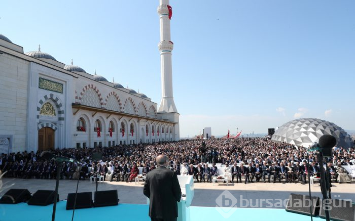 Büyük Çamlıca Camii'nde görkemli açılış