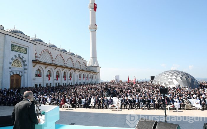 Büyük Çamlıca Camii'nde görkemli açılış