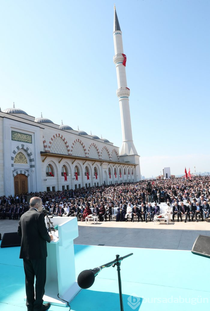 Büyük Çamlıca Camii'nde görkemli açılış