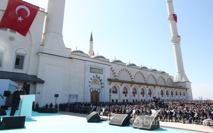 Büyük Çamlıca Camii'nde görkemli açılış