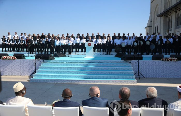 Büyük Çamlıca Camii'nde görkemli açılış