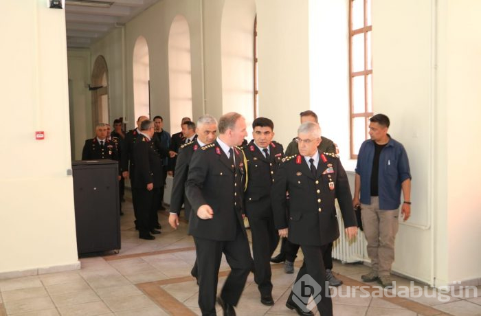Jandarma Genel Komutanı Bursa'da