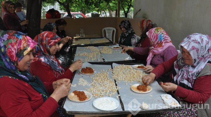  Ramazan lezzetlerini imece usulü hazırlıyorlar 