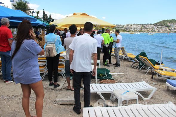 Bodrum'un dünya ünlü sahilinde şoke eden manzara!
