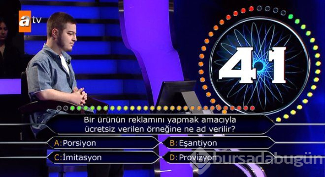Kim Milyoner Olmak İster'e, Görme Engelli Yarışmacının Azmi Damgasını Vurdu
