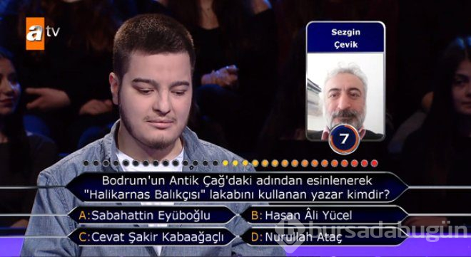 Kim Milyoner Olmak İster'e, Görme Engelli Yarışmacının Azmi Damgasını Vurdu
