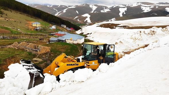  Karadeniz yaylaları yaza hazırlanıyor 