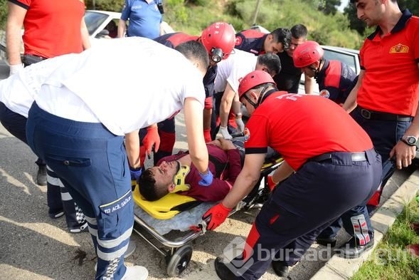  Yaralı sürücü, sürekli arkadaşlarını sordu 