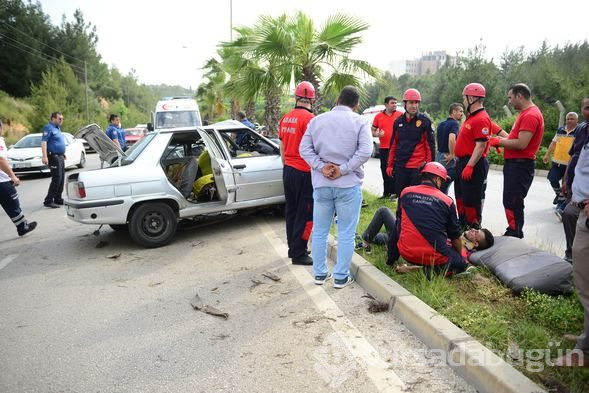  Yaralı sürücü, sürekli arkadaşlarını sordu 