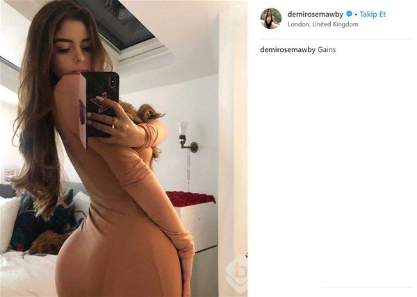 Demi Rose yine sporda...
